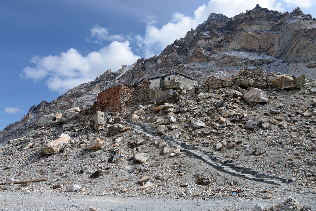 01 Steps Lead Up To Rong Pu Monastery Between Rongbuk And Mount Everest North Face Base Camp In Tibet